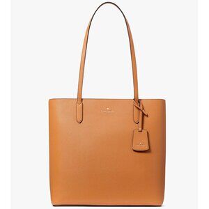 S Kate Spade Brynn Large Tote Light Brown Saffiano Bag KG109 NWT Saddle $359